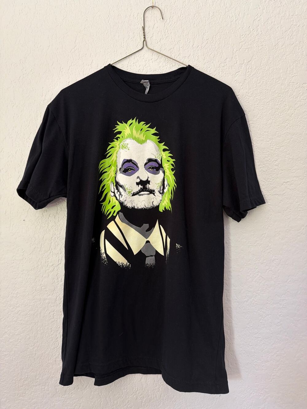 Next level T-Shirt with Beetle Juice graphic  size Large